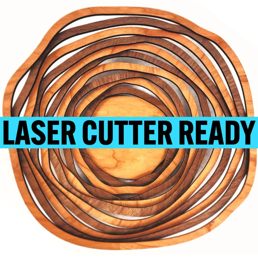 Layered Bowl No. 1 / Stacked Basket (Digital Download)