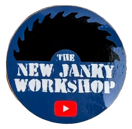 The New Janky Workshop Sticker YouTube Logo