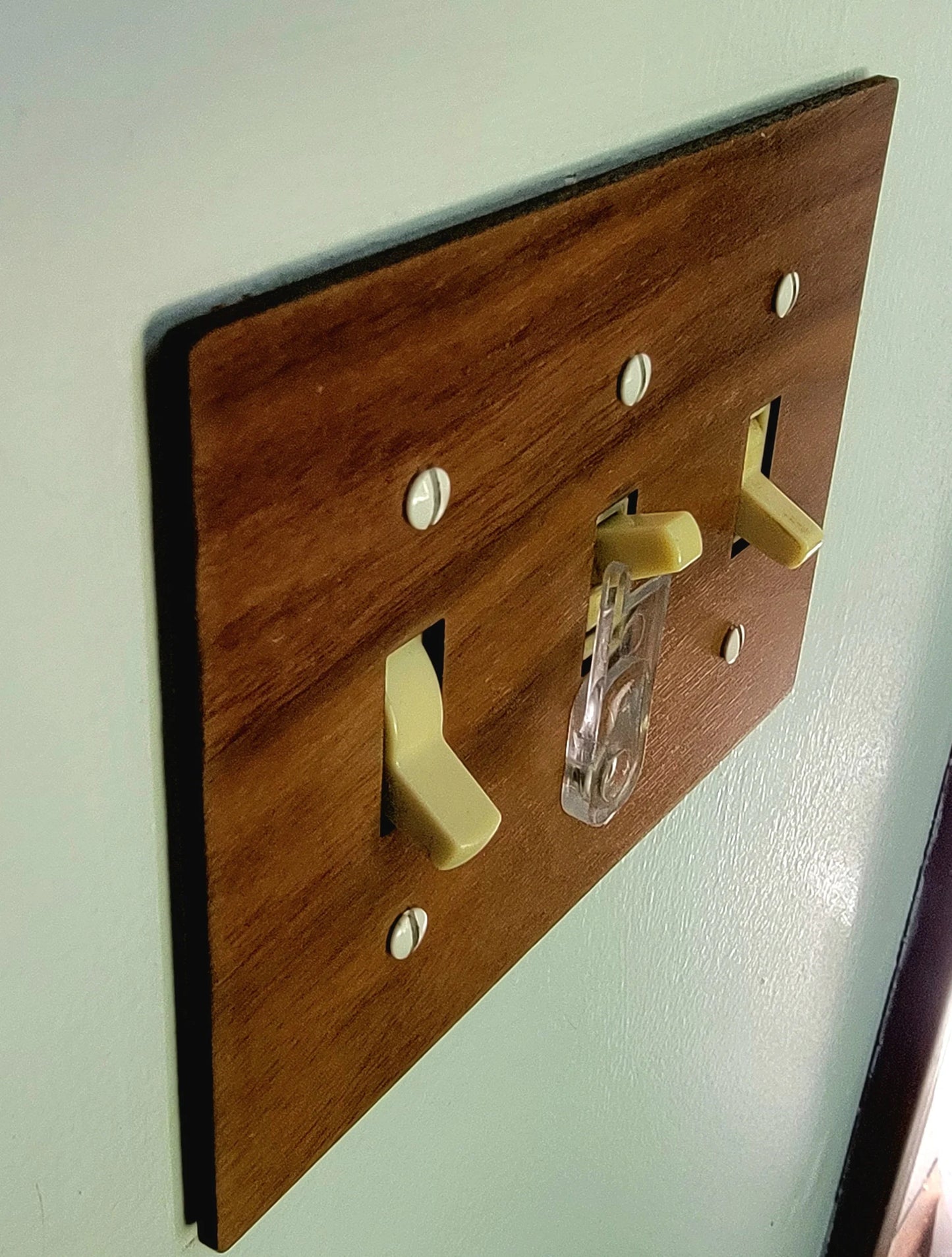 Laser Cut Wood Toggle Light Switch and Outlet Covers