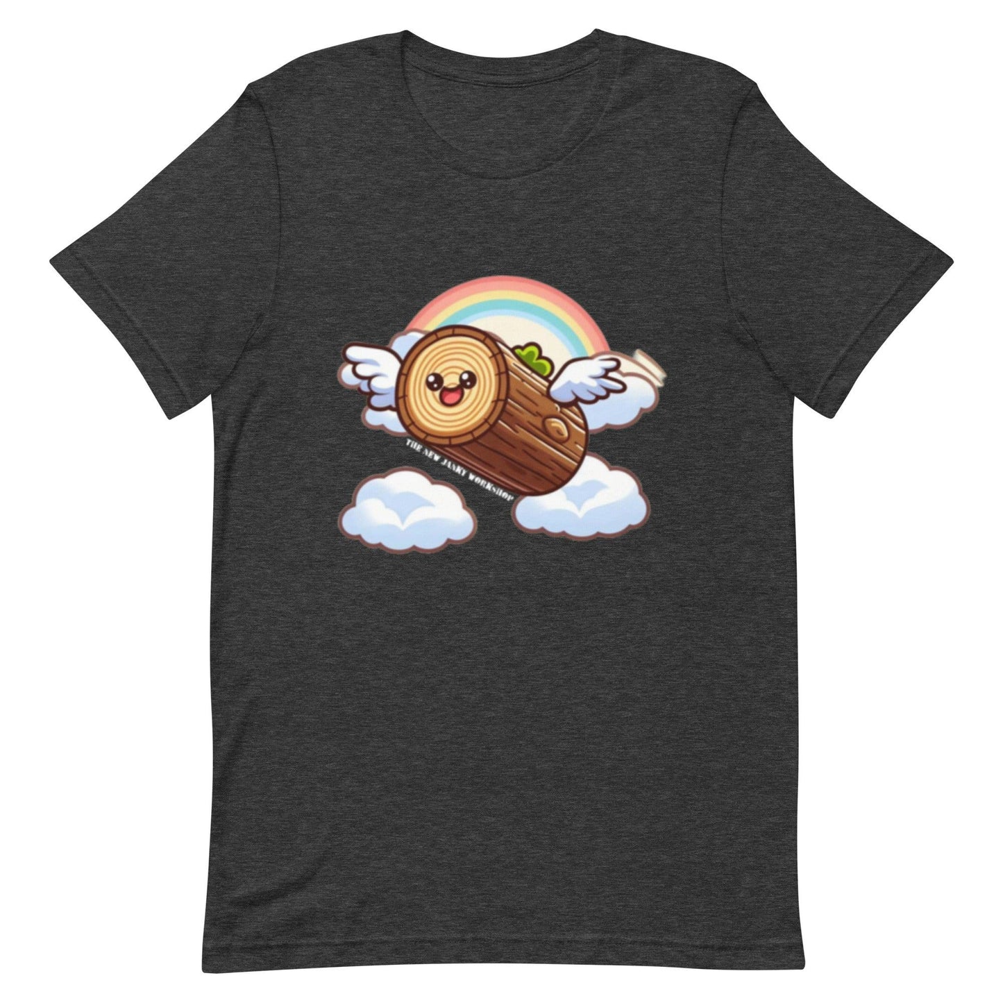 Happy Flying Log Short-Sleeve T-Shirt