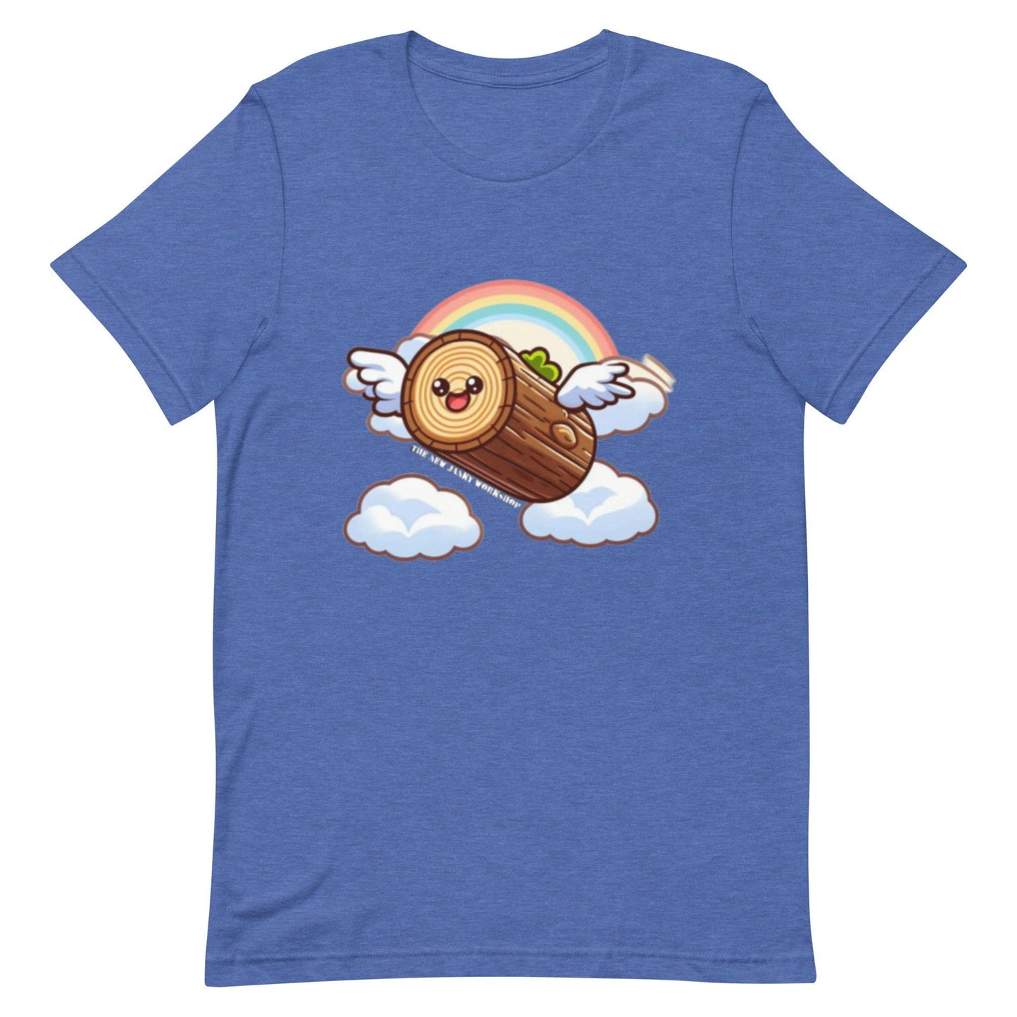 Happy Flying Log Short-Sleeve T-Shirt