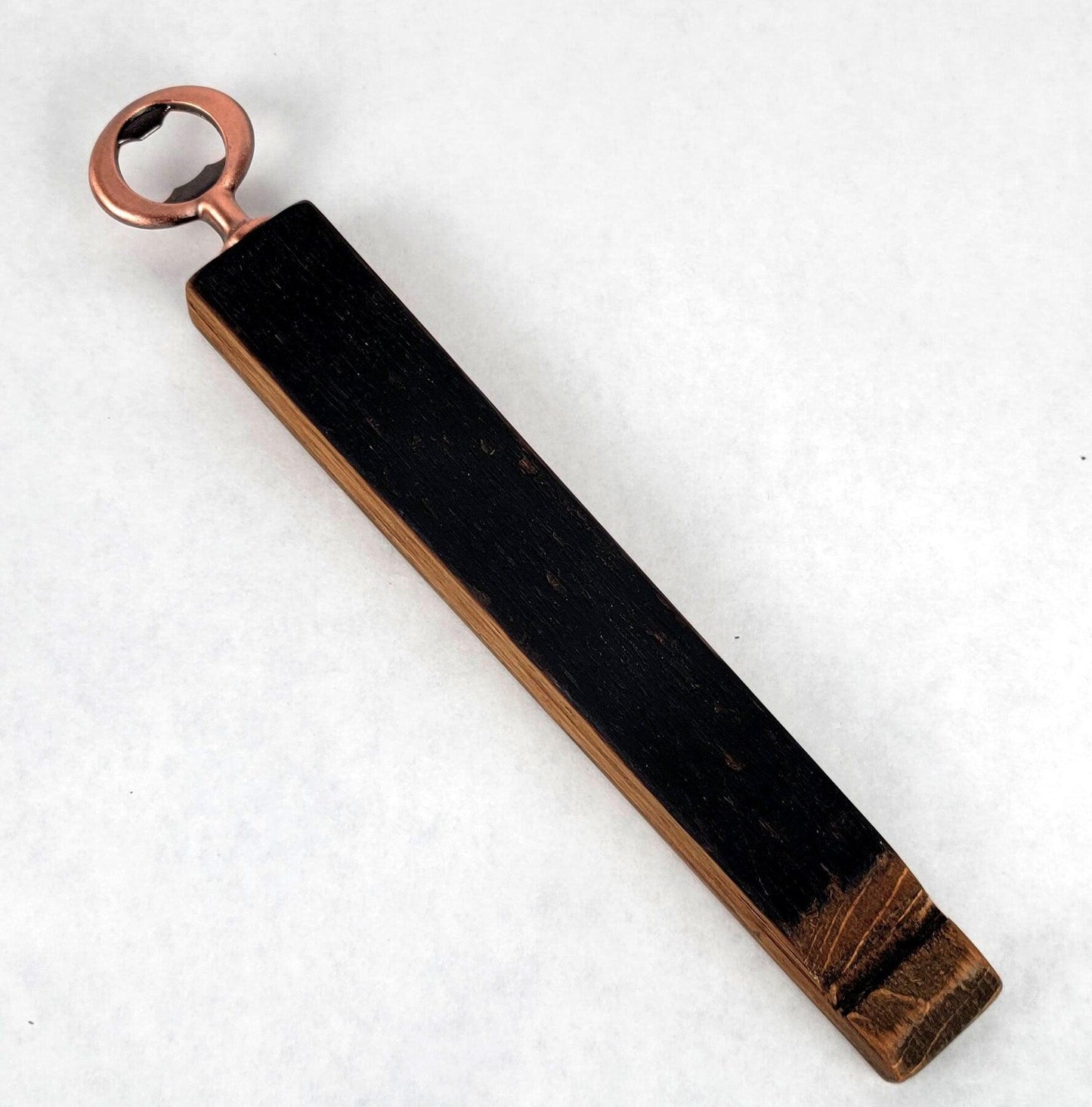 Oak Whiskey Barrel Stave Bartender Style Stave Bottle Openers