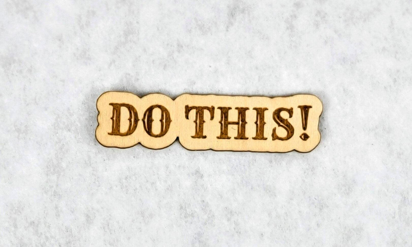 DO THIS Wood Veneer Sticker