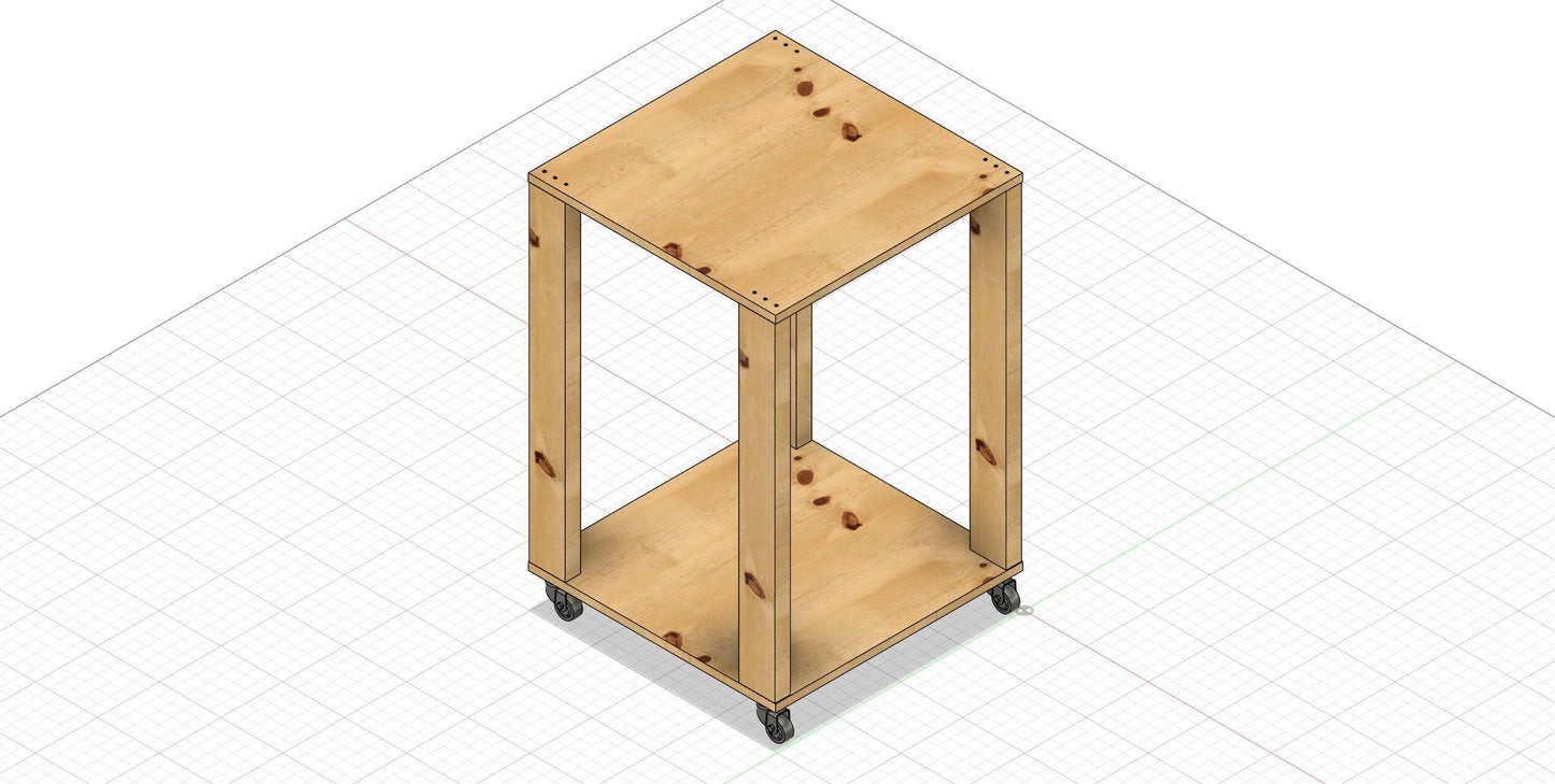 Basic Mobile Shop Cart Plans (Digital Download)