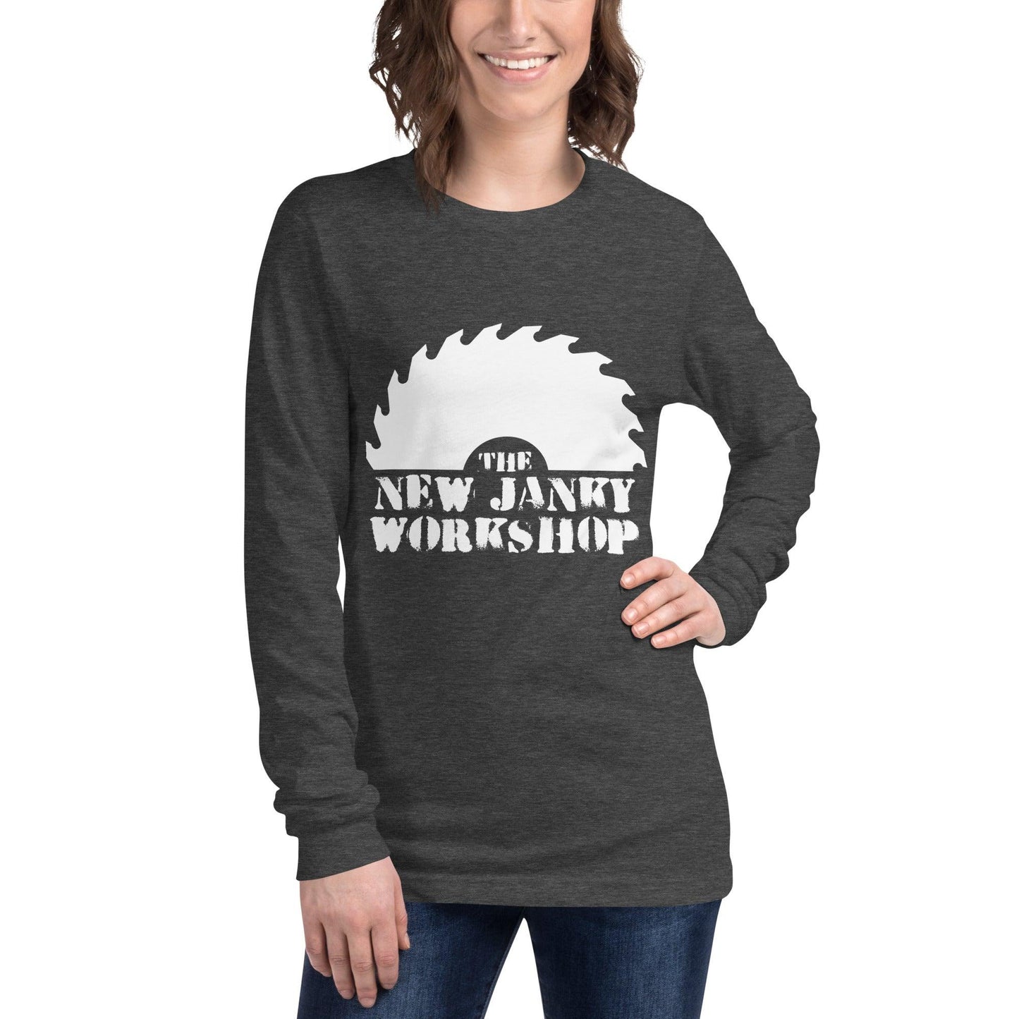 The New Janky Workshop Logo Long-Sleeve T-Shirt!