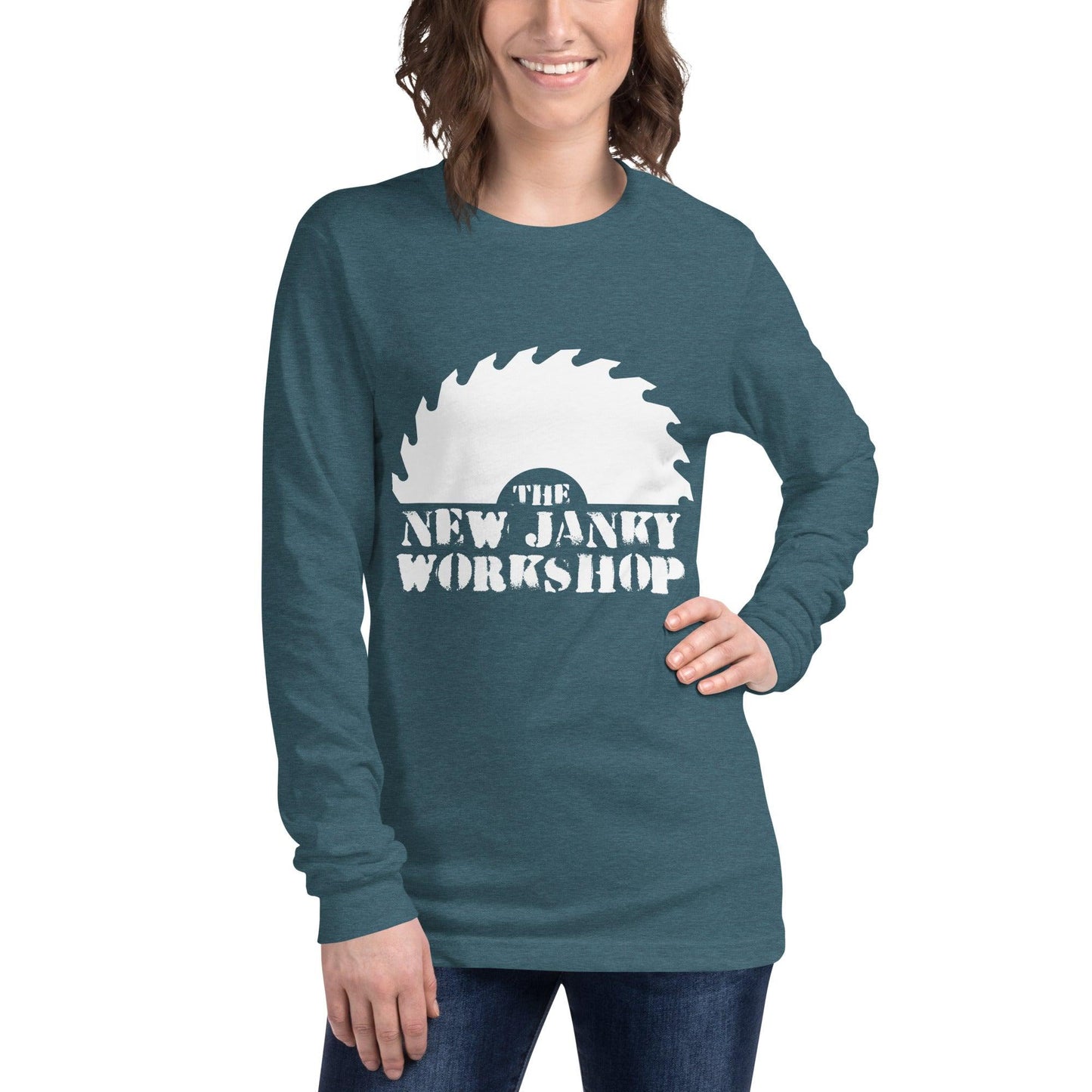 The New Janky Workshop Logo Long-Sleeve T-Shirt!