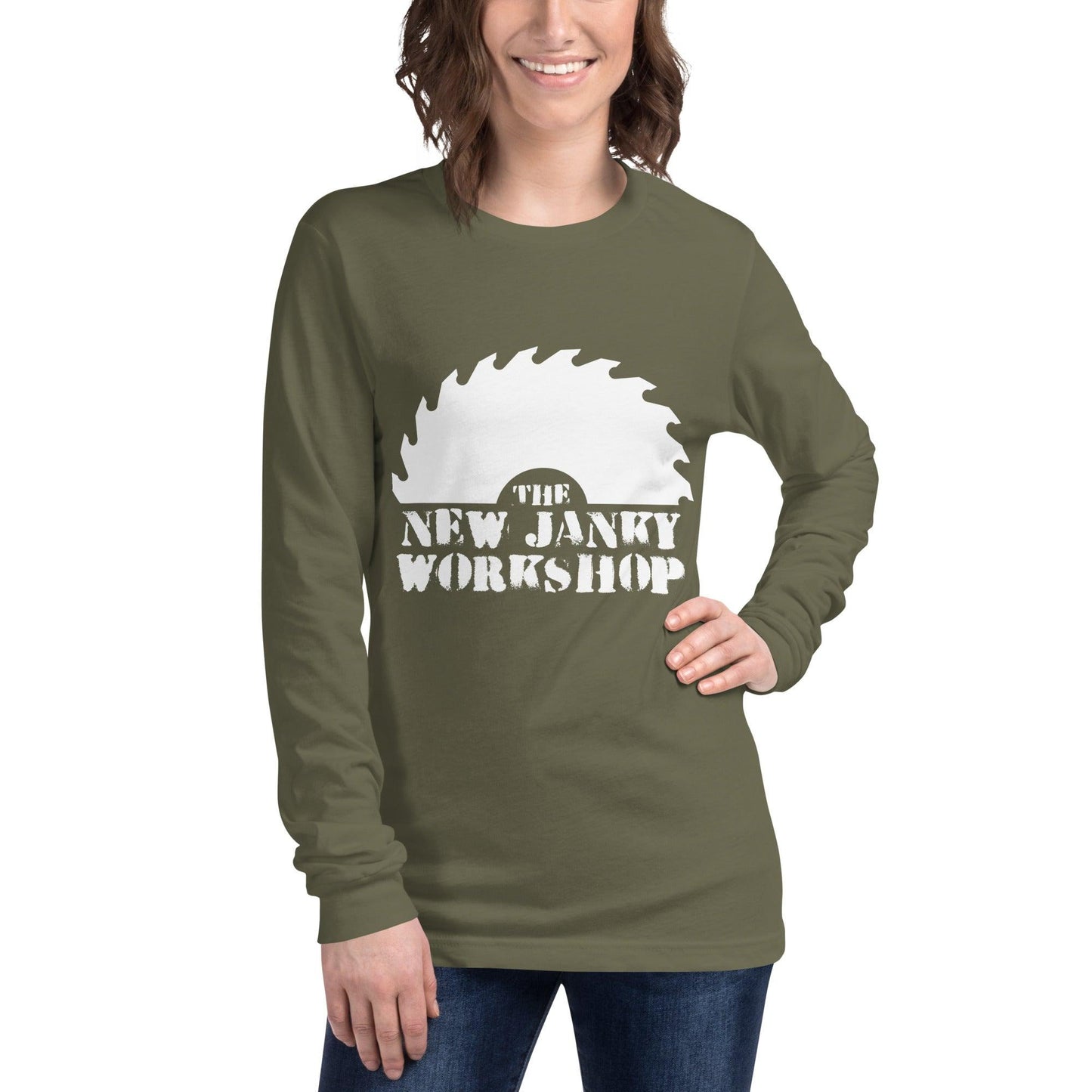 The New Janky Workshop Logo Long-Sleeve T-Shirt!