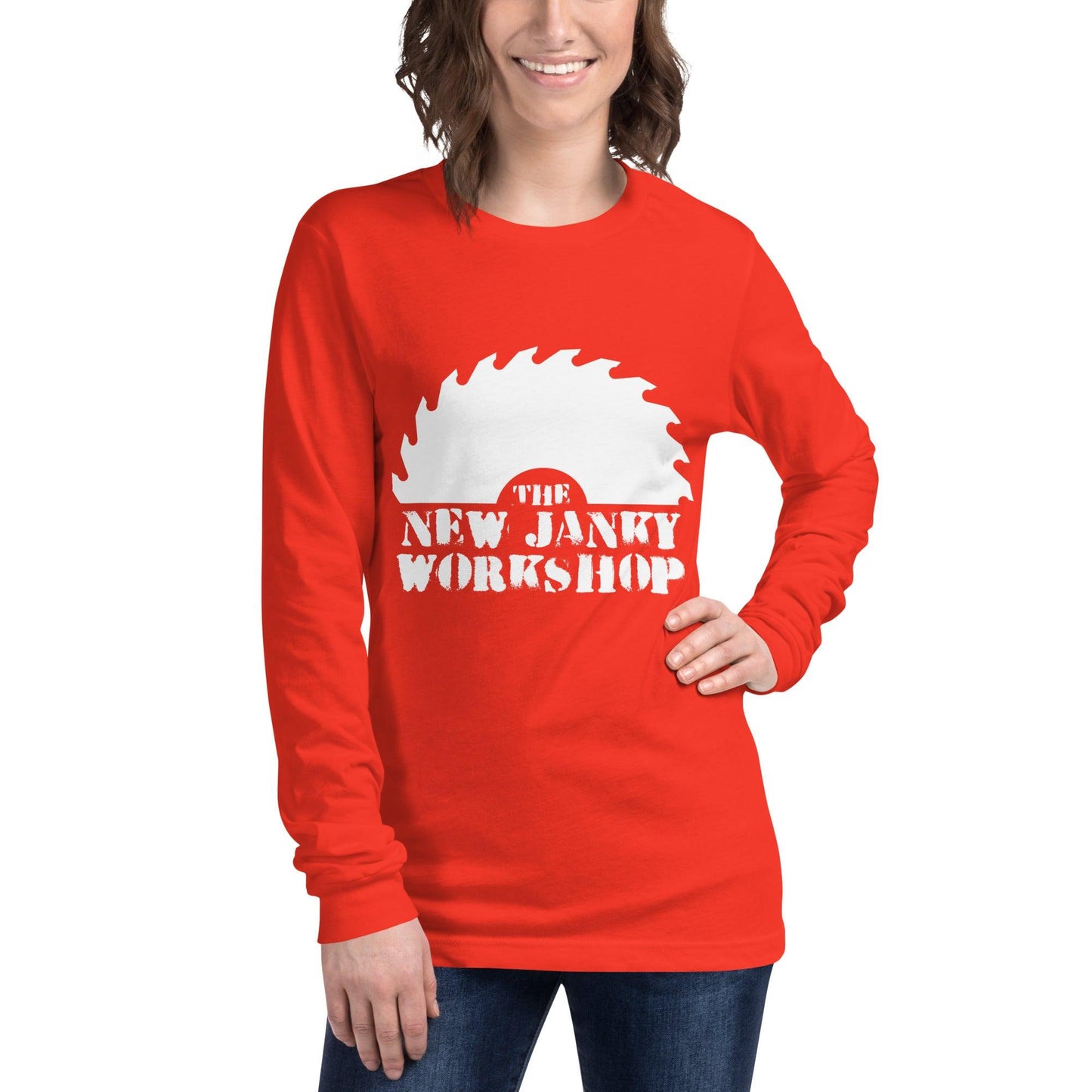 The New Janky Workshop Logo Long-Sleeve T-Shirt!