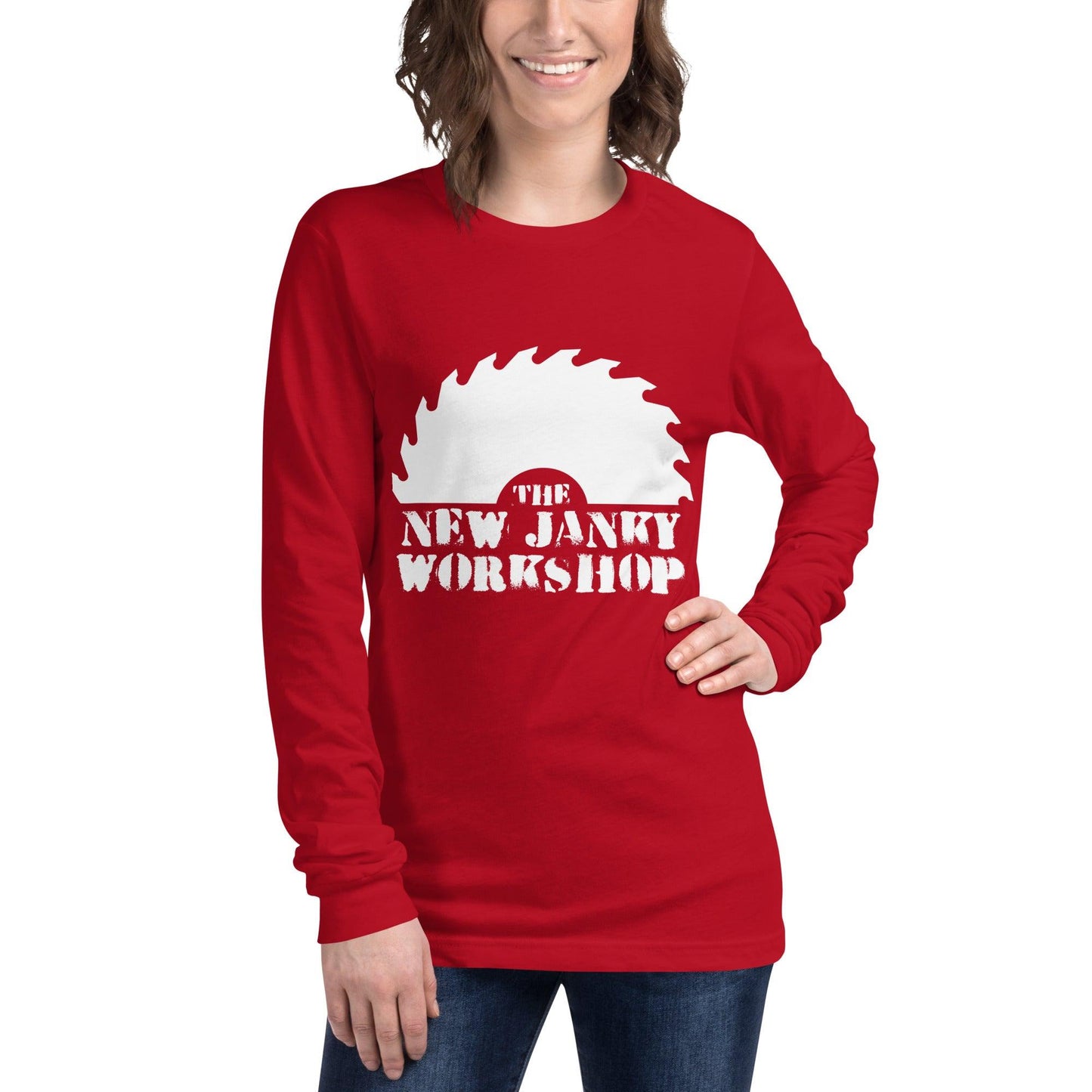 The New Janky Workshop Logo Long-Sleeve T-Shirt!