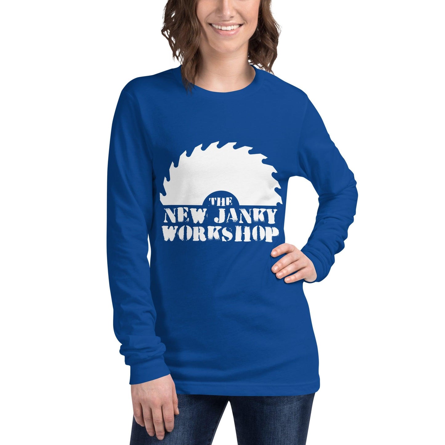 The New Janky Workshop Logo Long-Sleeve T-Shirt!