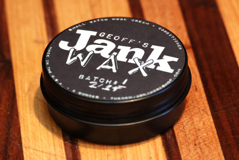 Geoff's Jank Wax Small Batch Wood Cream & Conditioner